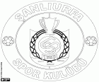 Embleem van Şanlıurfa Spor Kulübü, sportclub van de Şanlıurfa, de stad van de Zuidoost-Anatolië en hoofdstad van de provincie Şanlıurfa. De stad staat ook bekend als Urfa