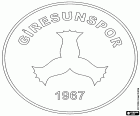 Schild van Giresun Spor Klubu, Giresunspor, voetbalclub uit de stad van Giresun, hoofdstad van de provincie met dezelfde naam in de Zwarte Zee-regio