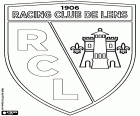 Logo van Racing Club de Lens, voetbalclub van Lens, gemeente van Pas-de-Calais in het noorden van Frankrijk