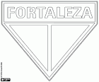 Schild van Fortaleza Esporte Clube, sportclub met hoofdkantoor in de stad van Fortaleza, de hoofdstad van Ceará staat in de regio ten noordoosten van Brazilië