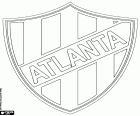 Badge van Club Atlético Atlanta, sportclub van Buenos Aires, gelegen in de buurt van Villa Crespo, met de bijnaam van Los Bohemios, de Bohemians