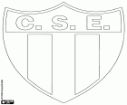 Embleem van Club Sportivo Estudiantes, voetbalclub uit San Luis, stad in het midden van Argentinië en is hoofdstad van de gelijknamige provincie