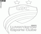 Badge van Luverdense Esporte Clube, een voetbalclub uit Lucas do Rio Verde, gemeente in de Mato Grosso staat in de regio Midden-West van Brazilië