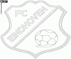 Embleem van Football Club Eindhoven, voetbalclub uit Eindhoven, de vijfde grootste stad van Nederland, in de provincie Noord-Brabant in het zuiden van het land