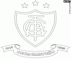 Embleem van América Futebol Clube, bekend als América Mineiro, voetbalclub met zetel in Belo Horizonte, de hoofdstad van de staat Minas Gerais in het zuidoosten van Brazilië