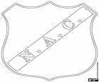 Logo van Noad Advendo Combinatie Breda, bekend als NAC Breda, voetbalclub met hoofdkantoor in Breda, grensstad met België, in de provincie Noord-Brabant in het zuiden van Nederland