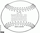 Een herdenkingsmunt Honkbal bal van MLB World Series. De competitie is begonnen in 1903. Tot het jaar 2016, New York Yankees hebben 27 titels in 40 finale en Saint Louis Cardinals hebben 11 titels in 19 finale. Het laatste team van de winnaar was Chicago Cubs breken de vloek van de geit Billy tijdens de final series of 1945, de derde titel sinds 1907 en 1908. Van de 2016 finale was de eerste betwist na de verdomde finale in 1945
