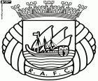 Logo van Rio Ave Futebol Clube, voetbalclub uit Vila do Conde, stad in het District Porto in het noorden van Portugal