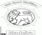 Logo van de Club Sport Marítimo, sportclub met hoofdkantoor in Funchal, de hoofdstad van Madeira en de grootste en dichtstbevolkte stad buiten het continentale grondgebied van Portugal. CS Marítimo is de belangrijkste sportclub van het eiland Madeira