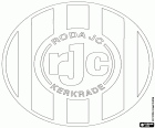 Embleem van Sport Vereniging Roda Juliana Combinatie Kerkrade, voetbalclub gevestigd in Kerkrade, stad, dicht bij de grens met Duitsland, in de provincie Limburg, in het zuiden van Nederland
