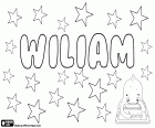 Wiliam, naam voor jongen, variant van de Engelse naam William