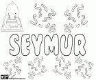 Seymur, naam voor kind populair in Azerbeidzjan. Seymur heeft een grote gelijkenis met de naam en achternaam Engels Seymour