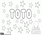 Totò of Toto is een mannelijke naam van populaire Italiaanse traditie. Gebruikt als afkorting van Totonno, variant die correspondeert met Antonio, evenals korte vorm voor Totore, variant die correspondeert met Salvatore. Toto is ook een Japanse naam voor meisje