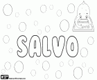 Salvo, varianten van Salvio en Salve, naam van Latijnse herkomst voor jongen, afgeleid van de Latijnse naam Salvus of Salvius. Salvo is ook een achternaam