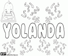 Yolanda, vrouwelijke naam in verschillende talen zoals Engels, Spaans en Portugees, variant van Jolanda, Iolanda en Yolande, o.a.