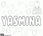 Yasmina, naam van Perzische afkomst voor meisje, vrouwelijke naam die wordt gebruikt in veel landen, variant van Yasmin, Yasmine en Jasmina, o.a.