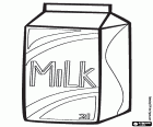 De melk in tetrabrick is een zeer verbruikte verpakte product in een van haar varianten: volle melk, halfvolle melk, magere melk, enz. De tetrabricks zijn niet-herbruikbare verpakking