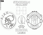 Ajax Amsterdam versus Manchester United, de finale van de 2016-2017 UEFA Europa League, woensdag 24 mei 2017, Friends Arena in Stockholm, Zweden