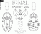 Juventus Turijn versus Real Madrid, de finale van de UEFA Champions League 2016-2017, zaterdag, 3 juni, 2017, National Stadium of Wales, Cardiff