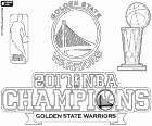 Golden State Warriors heeft de 2017 NBA-kampioenschap gewonnen na het verslaan van de Cleveland Cavaliers, met een eindscore 4-1. Kevin Durant is de meest waardevolle speler, de MVP na meer dan 30 punten te hebben gescoord in alle vijf wedstrijden van de finale