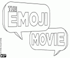 Het origineel in het Engels van de animatiefilm Emoji logo, The Emoji Movie