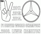 Lewis Hamilton, de Britse chauffeur won zijn vierde titel van wereldkampioen Formule1. Het is zijn derde wereldtitel met het Mercedes team, 2014, 2015 en 2017. De eerste titel is in 2008 met de McLaren-Team