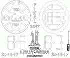 Geschil in de finale van Copa Libertadores 2017, tussen Gremio van Porto Alegre en Club Atlético Lanús. Eerste wedstrijd in Porto Alegre (Brazilië) in November 22, tweede match in Lanus (Argentinië) in November 29. Inclusief het nieuwe logo en de nieuwe officiële naam, Conmebol Libertadores Bridgestone 2017