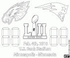 New England Patriots vs. Philadelphia Eagles, Super Bowl 2018, US Bank, Minneapolis, Minnesota, zondag, februari 4, 2018