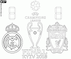 Real Madrid vs Liverpool, de finale van de UEFA Champions League 2017-2018, NSC Olimpiyskiy stadion in Kiev, Oekraïne, 26 mei, 2018