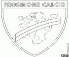 Embleem van Frosinone Calcio, een Italiaanse voetbalclub uit Frosinone, stad van Lazio in Midden-Italië