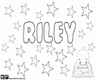 Riley is een naam die wordt gebruikt in het Engels voor zowel jongen als meisje. Riley heeft twee oorsprong, dezelfde Angelsaksische achternaam en een variant van de Ierse achternaam Reilly, die afkomstig is van de naam Raghailleach