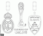 Real Madrid vs Al-Ain, de finale van de FIFA Club World Cup UAE 2018, 22 December 2018, Sheikh Zayed Stadium, Abu Dhabi. Al-Ain is het eerste team van Midden-Oosten dat de finale van de Wereldkampioenschap voetbal voor clubs betwist
