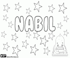 Nabil, mannelijke naam van Arabische oorsprong, variant van Nabeel, de betekenis ervan is Nobel