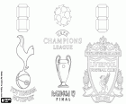 Tottenham vs Liverpool, finale van de UEFA Champions League 2018-2019, Estadio Metropolitano, Madrid, Spanje, 1 juni 2019