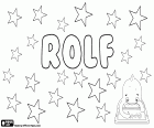 Rolf, naam voor jongen afgeleid van de Germaanse naam Hrolf en de Oud-Noorse naam Hrólfr, samentrekking van Hrodwulf. Rolf is een naam die wordt gebruikt in het Duits, Zweeds, Noors, Deens en zelden in het Engels