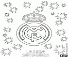 Real Madrid CF is de kampioen van 2019-2020 in La Liga. Dit is de 34e competitie kampioen titel in zijn geschiedenis