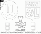 2019-20 UEFA Women's Champions League finale tussen VfL Wolfsburg en Olympique Lyonnais, 30 augustus 2020, Anoeta Stadium, Donostia - San Sebastián, Baskenland, Spanje