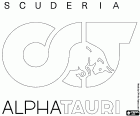 F1 team logo, Scuderia AlphaTauri