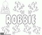 Robbie, verkleinwoord in het Engels voor Robert en Roberta, variant van Bobbie, Robby en Bobby