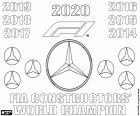Mercedes-Benz won de zevende opeenvolgende constructeurs 'wereldkampioenschap in het seizoen 2020 gekenmerkt door de Covid-19 coronavirus pandemie. Mercedes Benz beheerst formule 1 sinds 2014