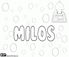 Milos of Miloš, samen met de spellingsvarianten Miłosz of Milosh, Slavische naam voor jongen in verschillende talen, zoals Hongaars, Tsjechisch, Slowaaks, Servisch, Sloveens, Kroatisch en Macedonisch