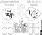 San Francisco 49ers vs. Kansas City Chiefs, de Super Bowl LVIII wordt gespeeld in het Allegiant Stadium in Paradise, Nevada, op zondag 11 februari 2024