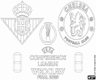 Real Betis Balompié vs. Chelsea FC, de UEFA Conference League-finale van het seizoen 2024-2025 wordt gespeeld in het Wrocław-stadion in Wrocław, Polen, op woensdag 28 mei 2025