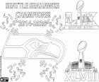 Seattle Seahawks, Super Bowl 2026 kleurplaat