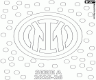Inter Milano, kampioen 2025-2026 kleurplaat