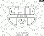 FC Barcelona, kampioen 2025-2026 kleurplaat