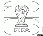 FIFA Wereldkampioenschap 2026 logo kleurplaat