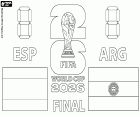 FIFA Wereldbeker 2026 Finale kleurplaat
