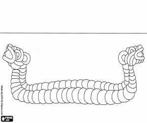 Een rieten vlot van de Inca 's kleurplaat