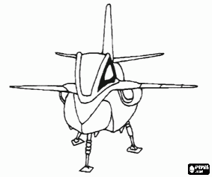 Ruimtevaartuigen kleurplaat